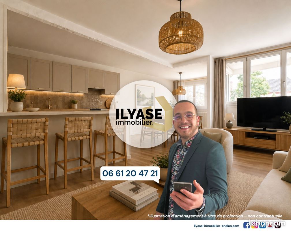 Appartement 4 pièces 86 m² · à Chalon-sur-Saône · 86 m² · 99 000 €