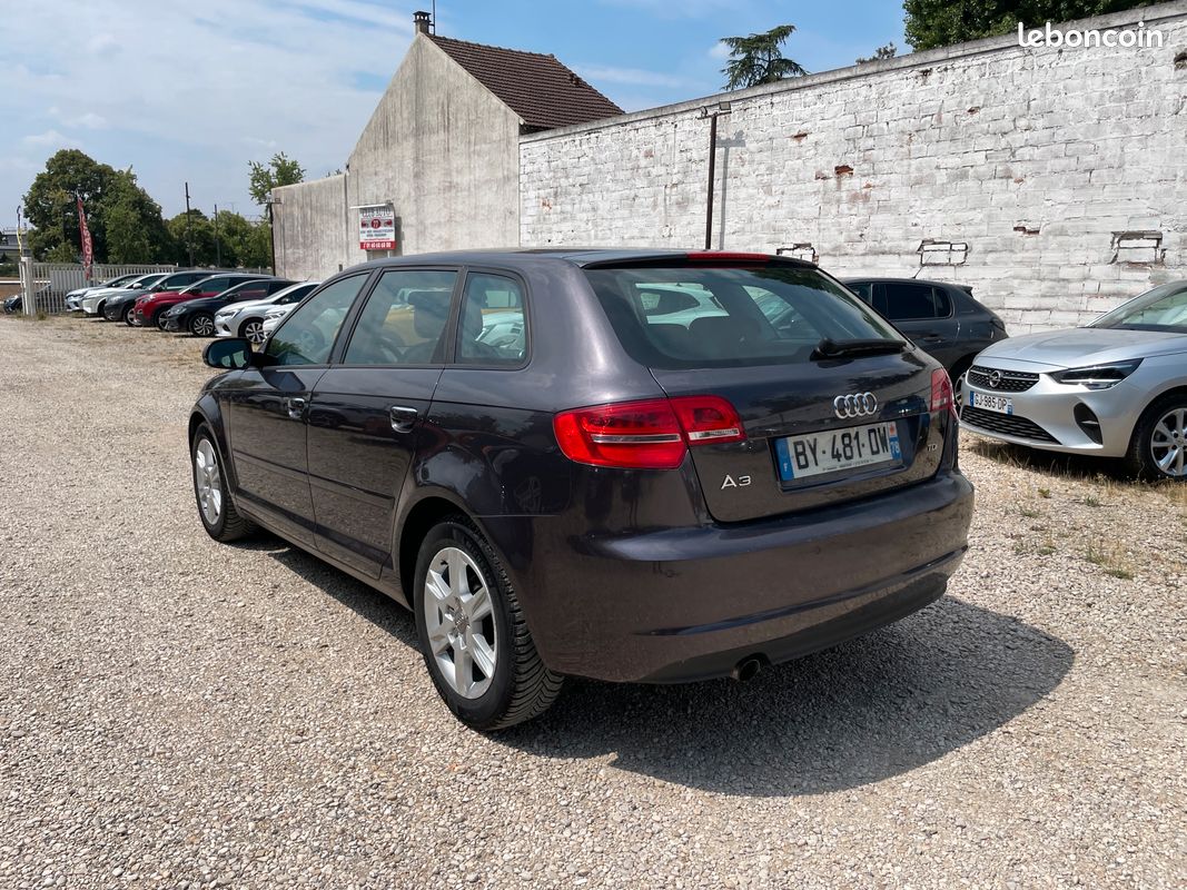 Audi a3 ii (2) sportback 2.0 tdi 140 business line s tronic automatique (image 4)