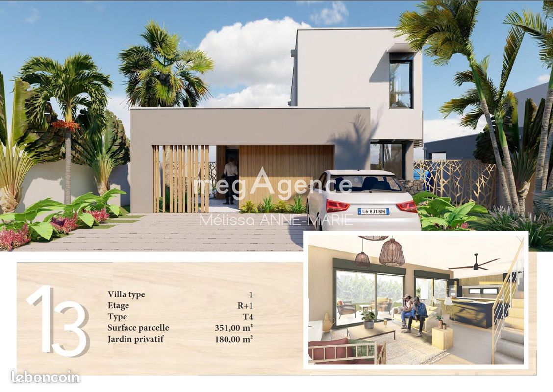 Maison 4 pièces 91 m² · à Baie-Mahault · 91 m² · 420 000 €