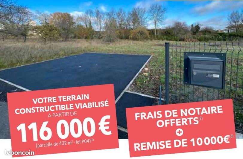 Terrain 409 m² Dannemois · 116 000 €