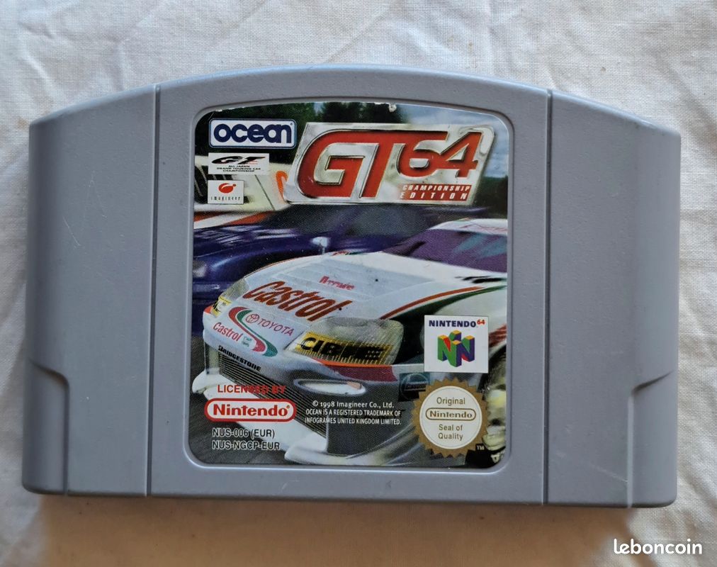 Jeu nitendo 64..... GT 64 (image 1)