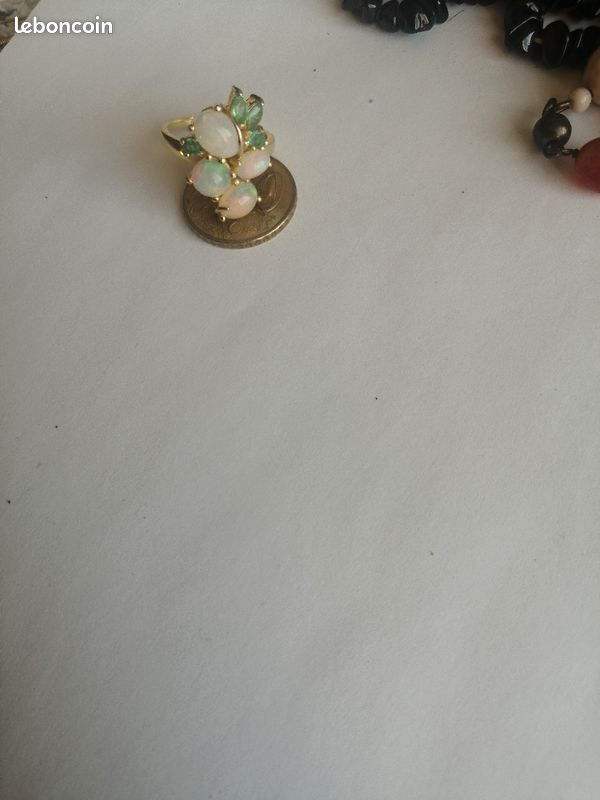 Bague en opales et vermeil (image 6)