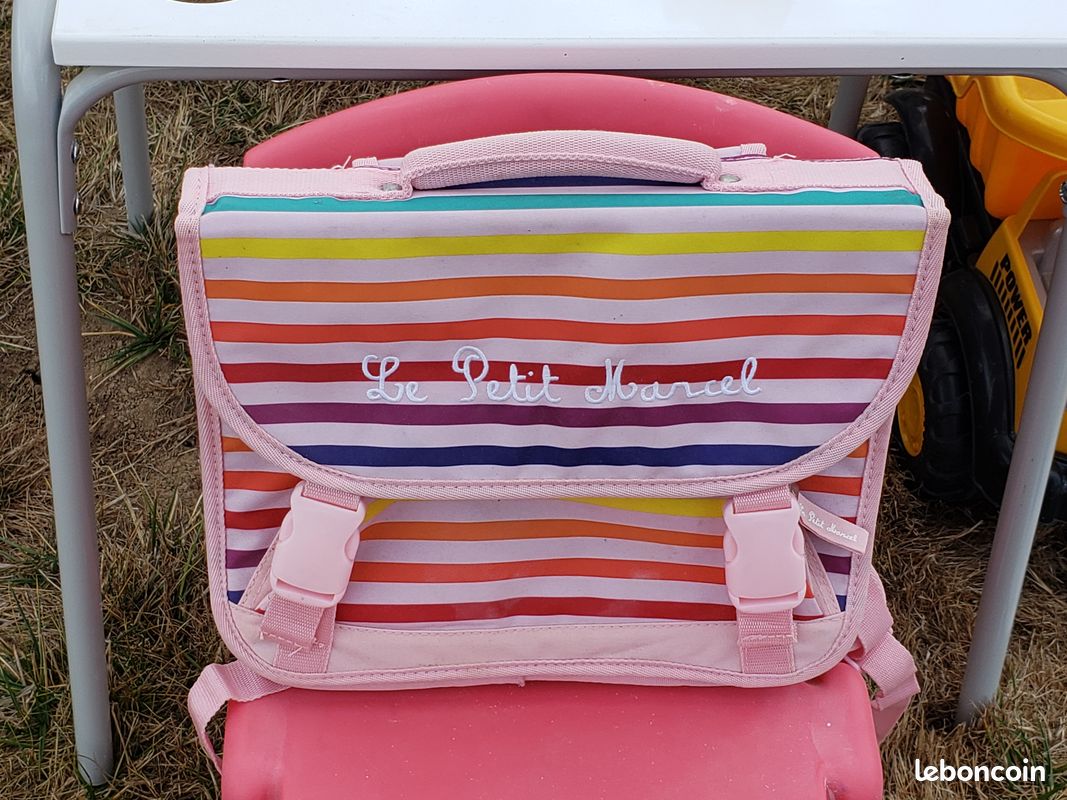 Cartable fille Le petit marcel (image 1)