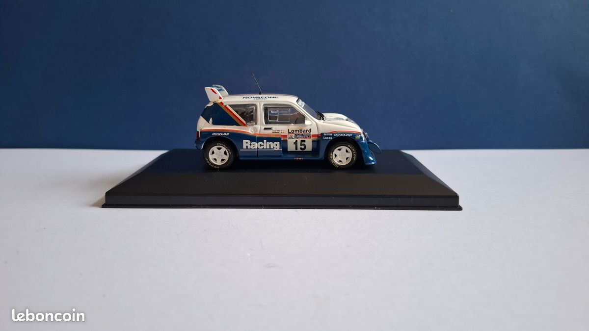 Maquette MG METRO 6R4,Rallye Monte Carlo 1986 1/24