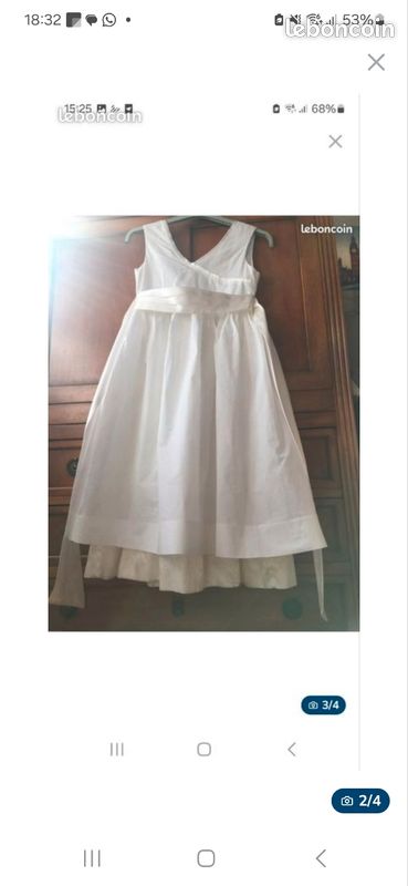 Robe de cérémonie Cyrillus t.12 ans (image 1)