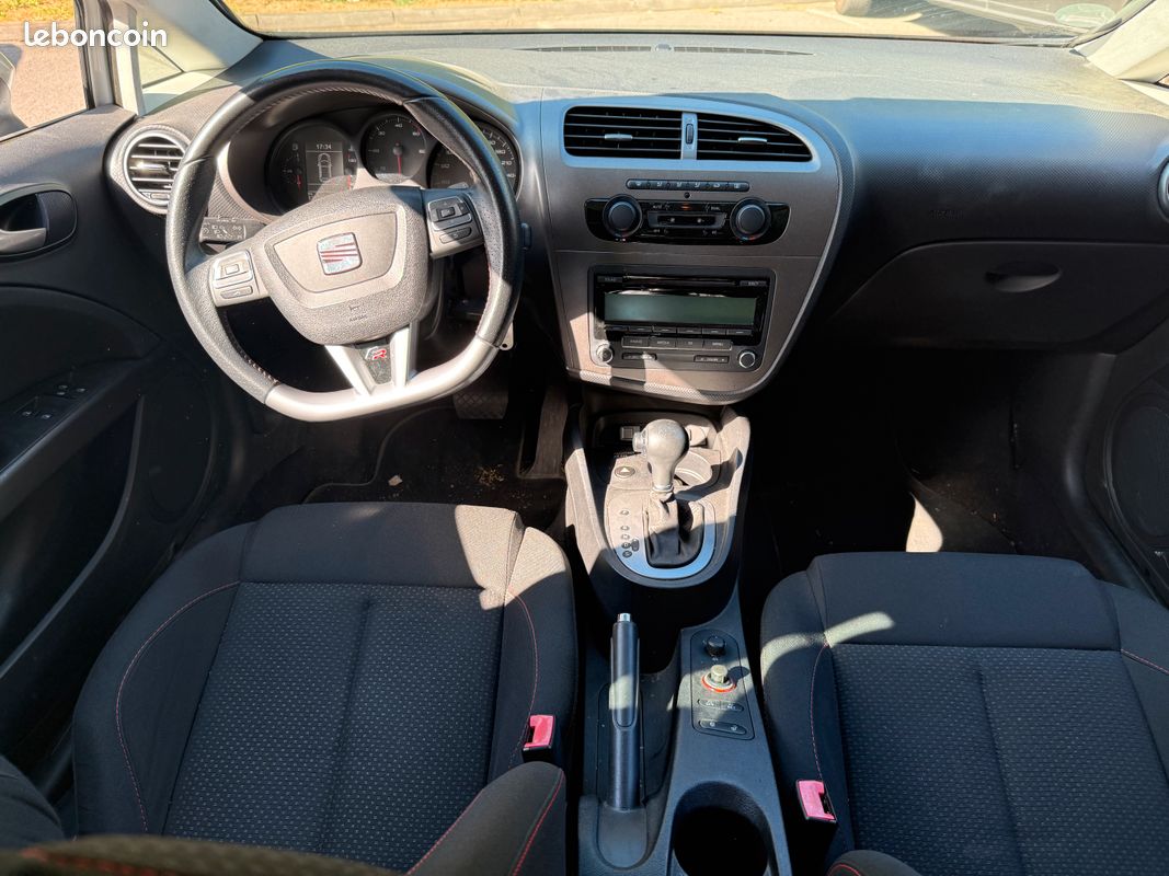 Seat leon ii (2) 2.0 tdi 140 fap fr dsg 12000km garantie 12 mois (image 4)