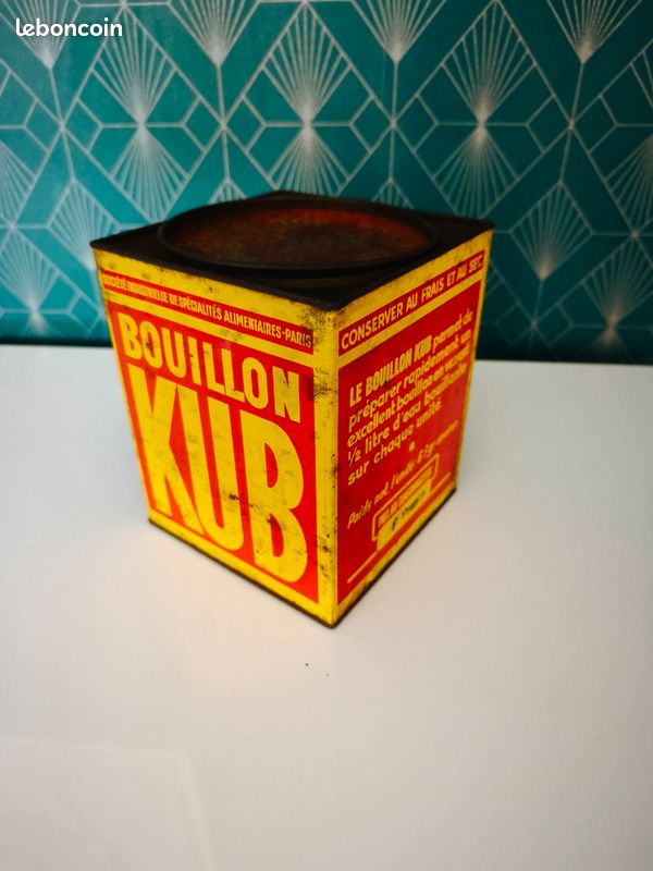 Boîte Bouillon Cube vintage (image 3)