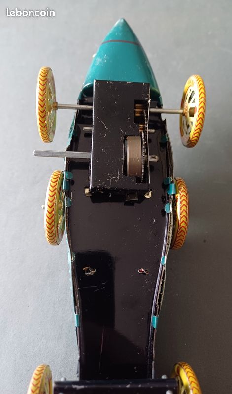 Voiture Jouet En Tôle Vintage Obertoys - Formule 1 - Modèle Rare - Occasion