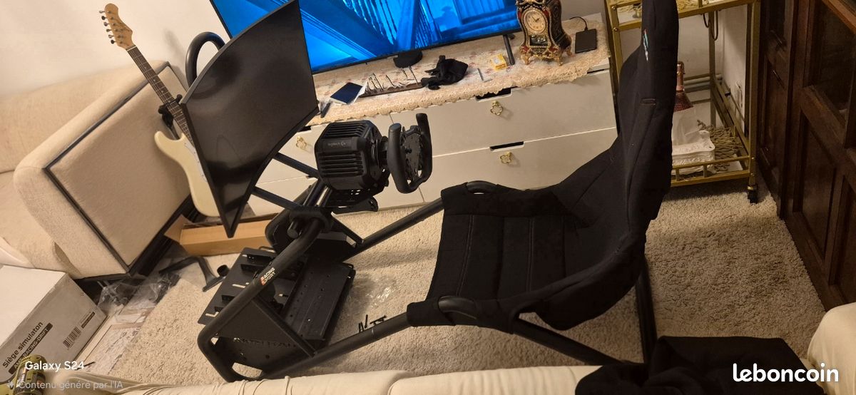 Simulateur de course cockpit simracing complet (image 1)