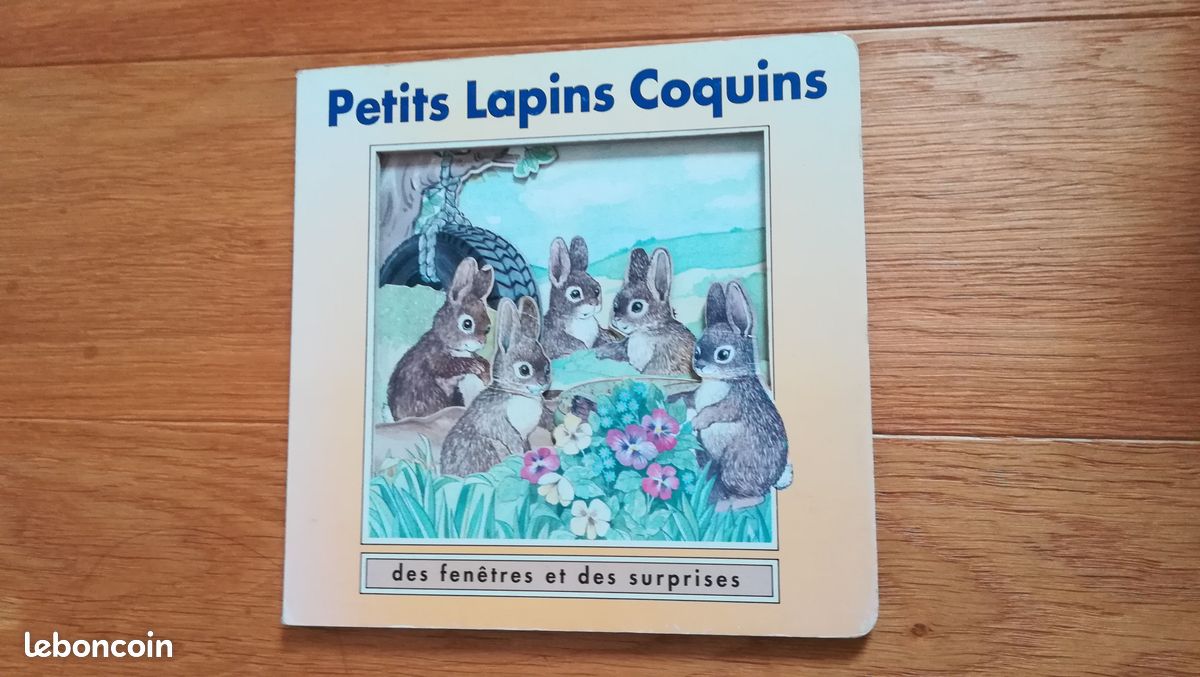 Livre Petits Lapins Coquins Flammarion 4 (image 1)