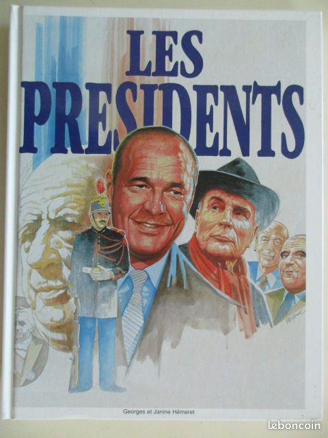 Les Présidents république française J.Chirac, F.Mitterrand (image 1)
