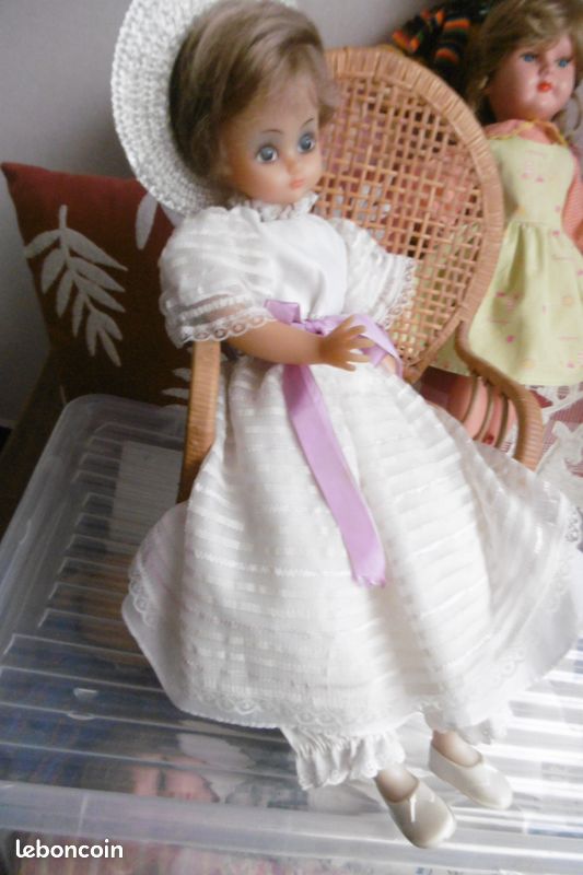 Ancienne Poupée Bella 55 Cm - Fabrication Française - Fille