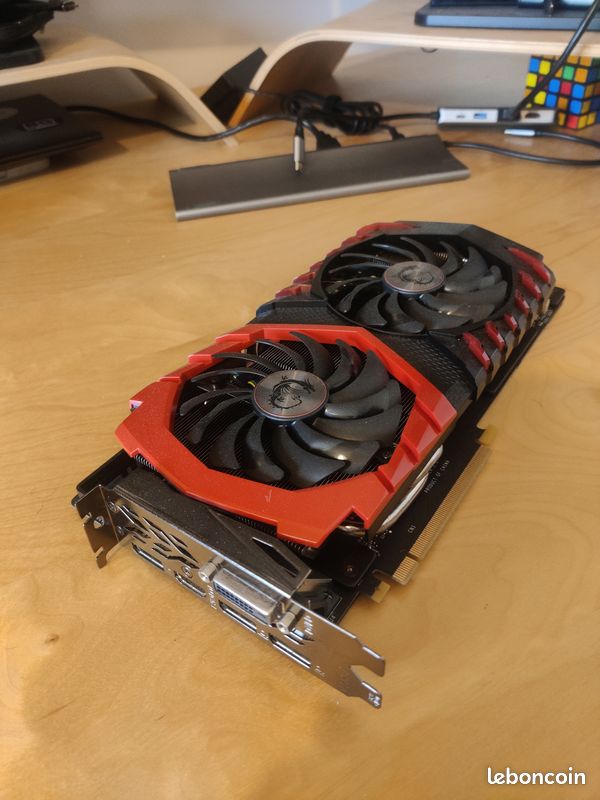 MSI GeForce GTX 1060 Gaming 6 Go GDDR5 - Accessoires informatique