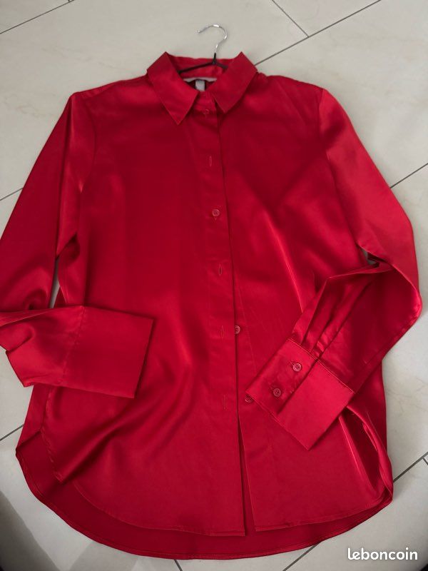 Chemisier satin neuf H&M Vêtements