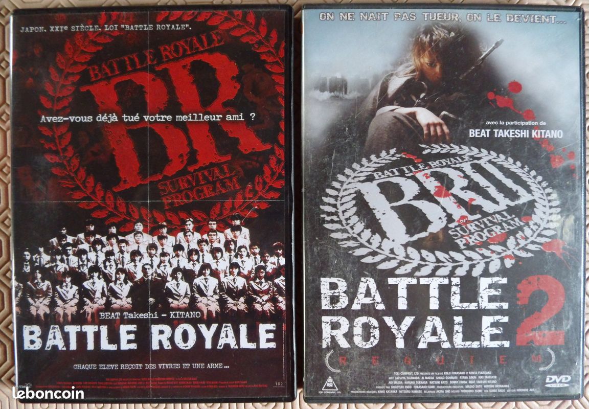 Battle Royale 1 et 2 avec Tatsuya Fujiwara (image 1)