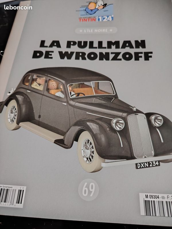 La Pullman de Wronzoff - Tintin Cars 1/24th - Price & Rarity