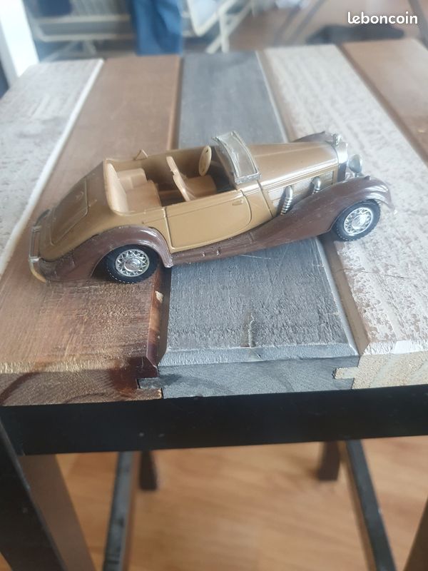 Miniature rare SOLIDO militaire Mercédès 540 K 1939 no 67 04/78 1/43 made in France - Collection