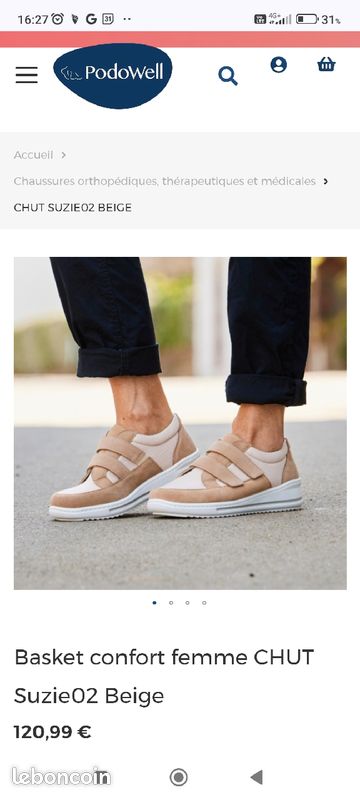 Chaussures basket podowell p36 Chaussures