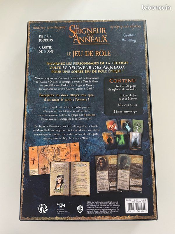 Seigneur des anneaux le jeu de rôle (image 2)