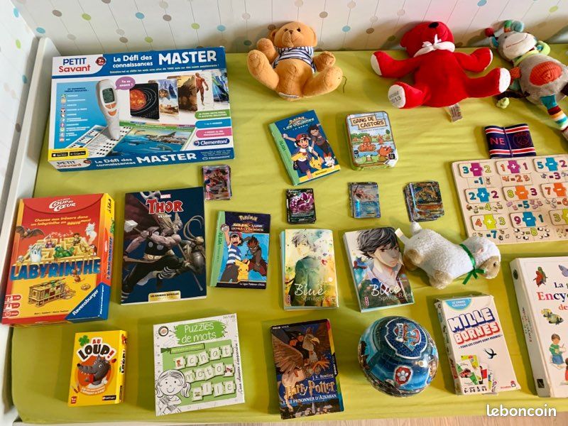 Jeux, livres, peluches en très bon état (image 4)