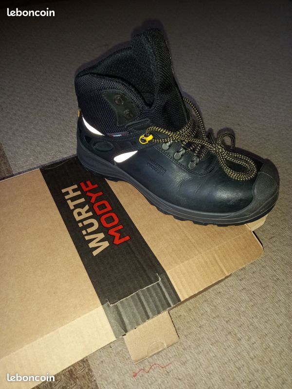 Chaussures De Sécurité S3 HRO WR SRC Hydro Modytex Würth MODYF Montantes Noires – Confort & Protection Maximale