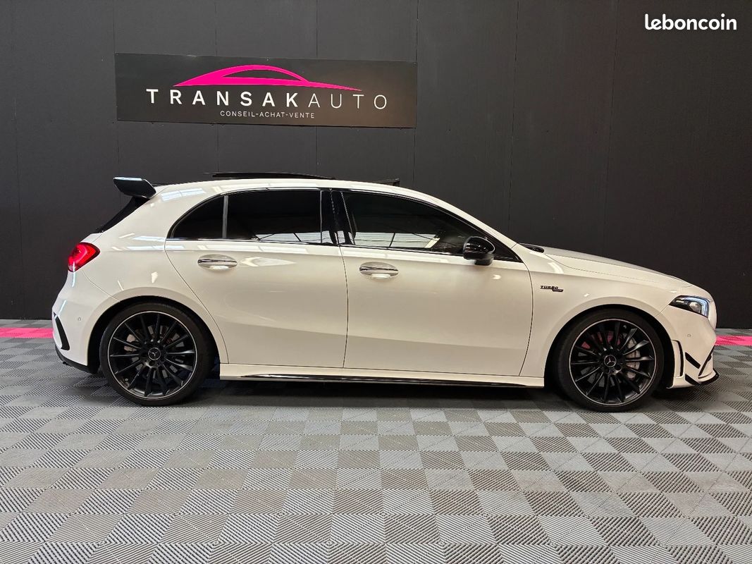 Mercedes classe a 35 amg 7g-dct / pack aéro / baquet / burmester / 2 pneus neufs (image 4)