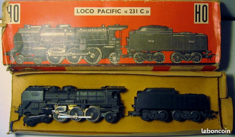 locomotive à vapeur Pacific 231 C 60 SNCF (réf. 836), HO