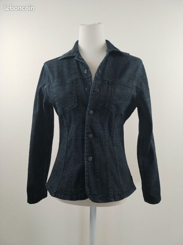 Veste Denim Ober vintage . Taille L (image 11)