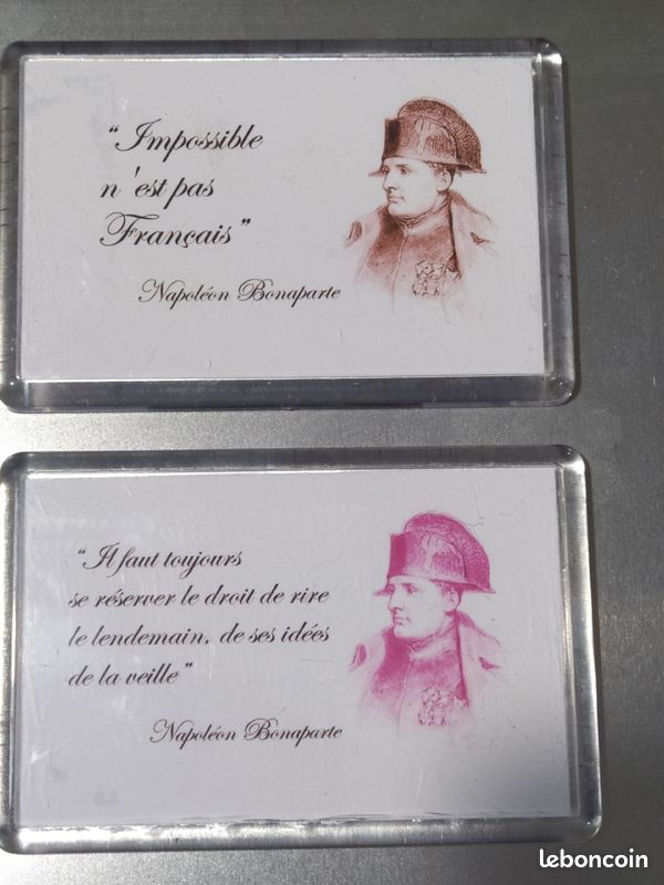 Magnets neufs de collection Napoléon et soldats 1er empire (image 6)