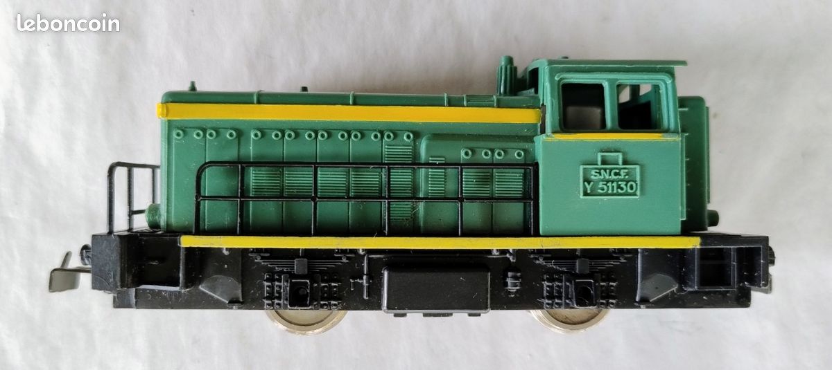 🌞 Locomotive diesel ou locotracteur, Y51130, Jouef, Ho (1/87) (image 7)