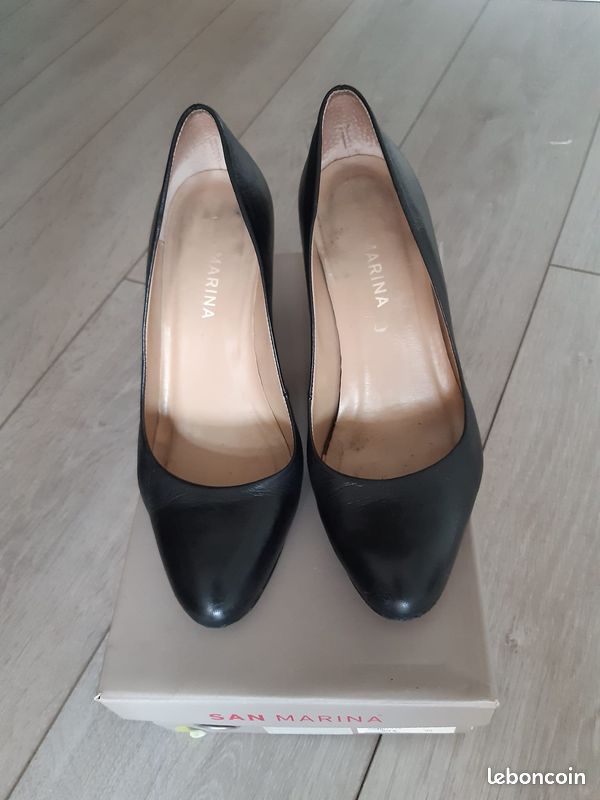 Escarpin San Marina Minelli Chaussures Minelli Escarpins Noirs