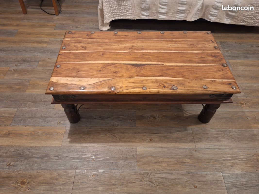 Table basse en bois massif (image 7)