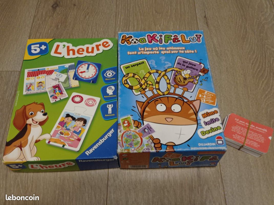 Lot de jeux pour 5 ans et+ (image 1)