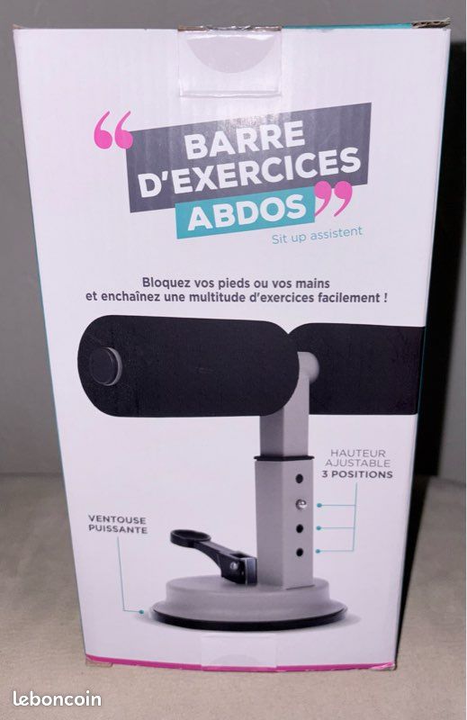 Meilleur Appareil Abdominique Entraînement Abdominaux Dispositif Auxiliaire, Sit Up Machine Entraînement Abdos équilibre Acier Inox
