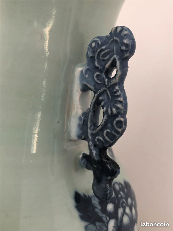 Vase de Chine en porcelaine, début XXème siècle, excellent état (image 4)