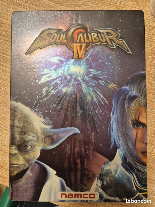 Steelbook Soul Calibur 4 Pour PS3 – Boîtier Métal, état Comme Neuf