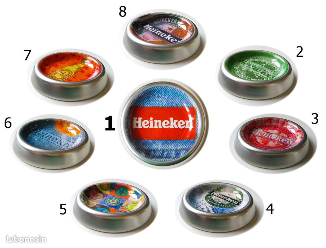 Rare : Cendrier HEINEKEN #1 - Objet publicitaire (image 2)