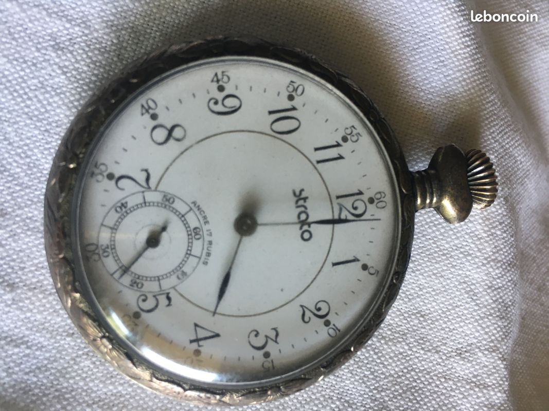 Montre ancienne Strato Ancre 17 rubis à Restaurer (image 1)