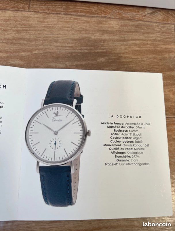 Coffret de Montre Charlie Paris Montres Bijoux