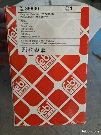 FEBI BILSTEIN 39830 Filtro Olio conveniente