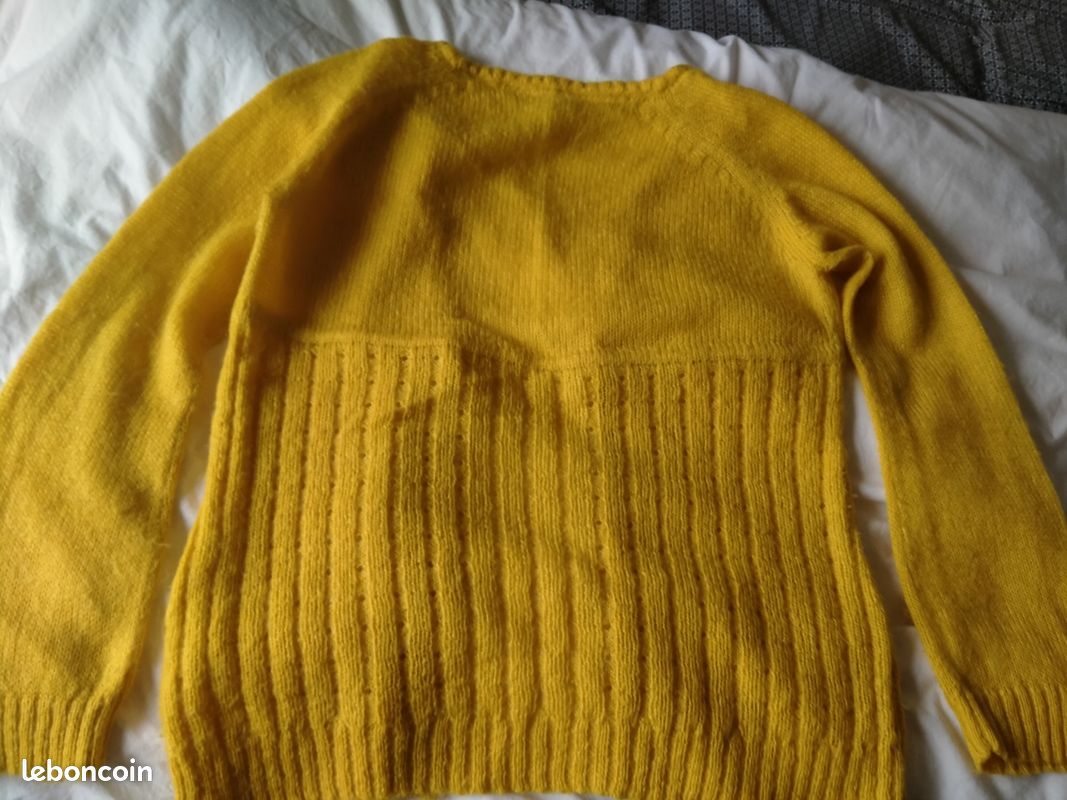 Gilet jaune RIP CURL, avec boutonnage sur le devant, taille 40/42 (image 5)