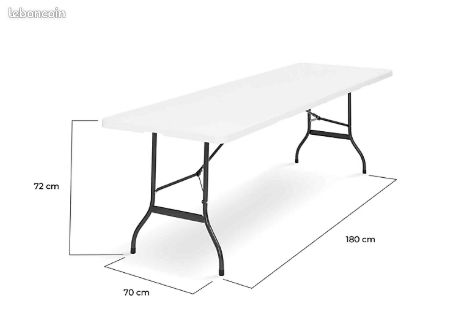 đ đ Tables de rĂ©ception Ă louer â DĂ©pliez, installez, faites la fĂȘte (image 2)