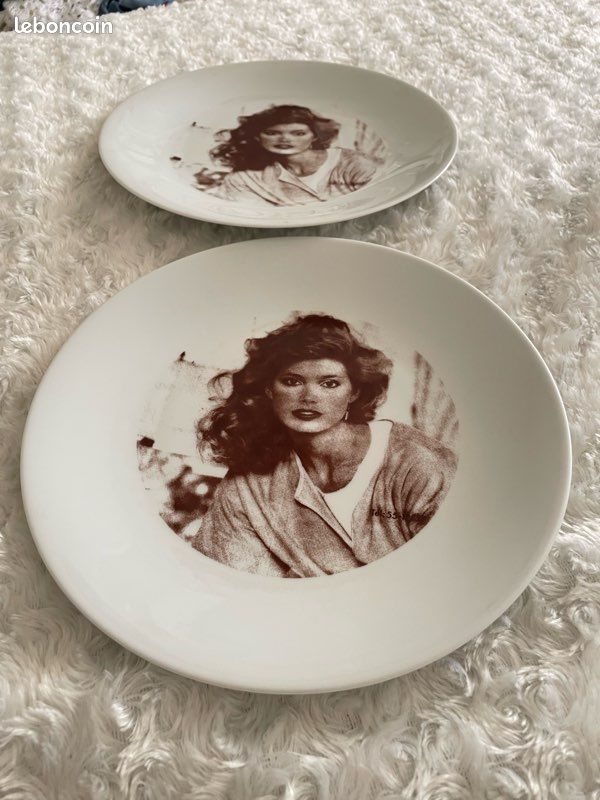 Lot De 2 Assiettes De Poids Vintage – Fonte – 2.5 Livres (environ 1.13 Kg Chacune)