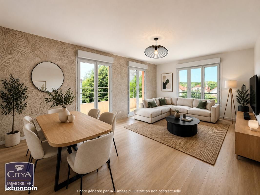 Appartement 3 pièces 65 m² · à Nevers · 65 m² · 67 000 €