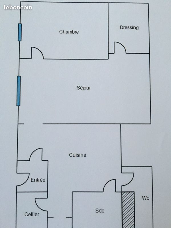 Appartement 2 pièces 54 m² · à Gap · 54 m² · 135 000 €