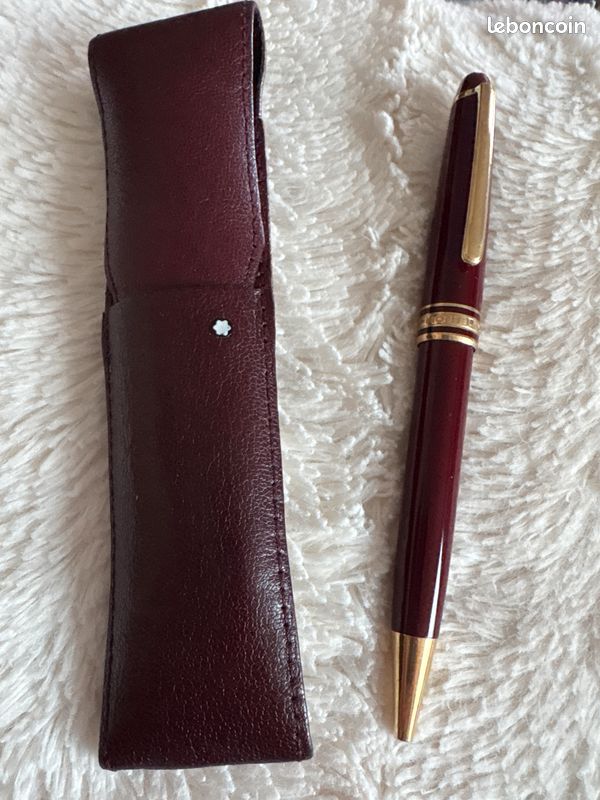 Porte-mines Montblanc Couleur Bordeaux - Neuf, Jamais Utilisé !