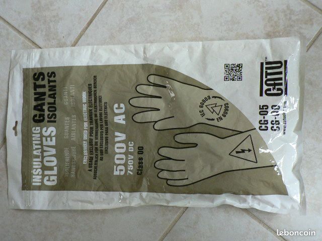 Gants protection pour électricien (image 1)