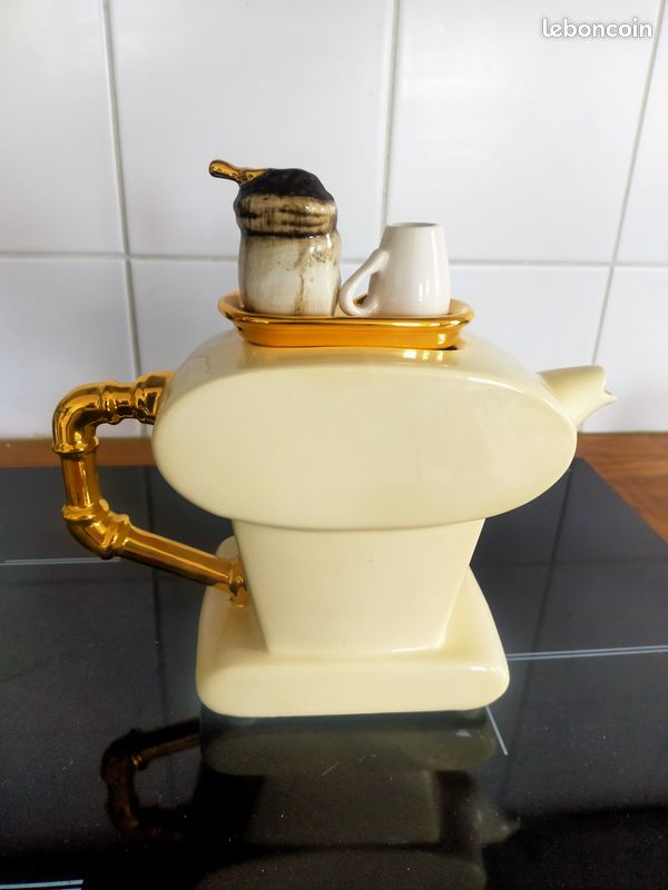 Théière collection faïence/ céramique italienne Machine à café italienne (image 3)