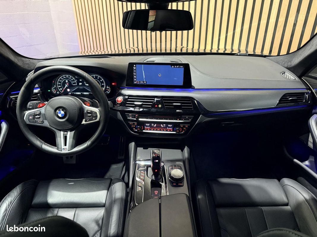 Bmw serie 5 m5 4.4 600 bva berline g30 f90 toit ouvrant fr pas de malus (image 5)
