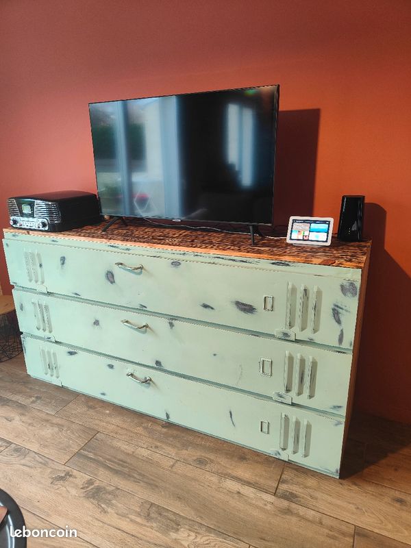 Meuble tv casier (image 1)